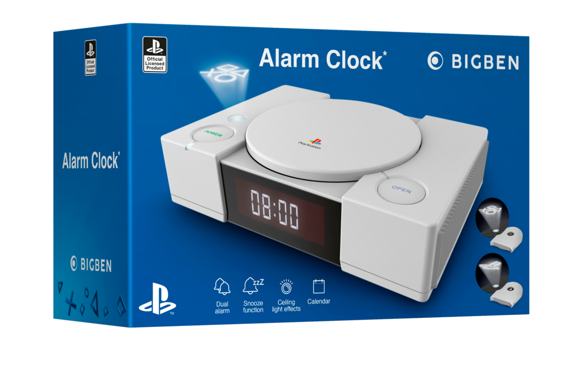  5 x PS One Alarm Clock