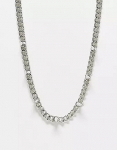 One Off Joblot of 43 Faded Future Chunky Chain Necklace With Spikes