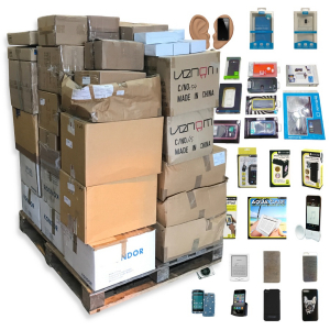 One Off Pallet of 1,810 Mixed Phone Accessories - Cases, Batteries & More!