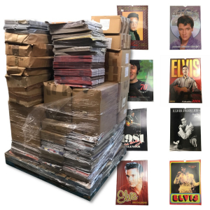 One Off Pallet of 3,000 Mixed Official Elvis Presley Vintage Calendars