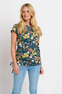 One Off Joblot of 6 Ladies Brakeburn Botanical Jungle Tee