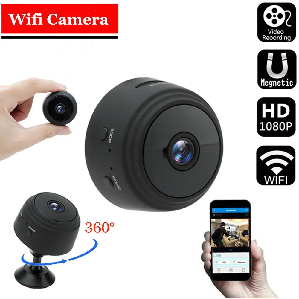 72 Pcs 1080P HD Wireless MINI CCTV WiFi Indoor & Outdoor IP Camera with BOXES