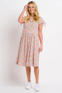 One Off Joblot of 6 Ladies Brakeburn Whimsical Floral Tie Shoulder Dress