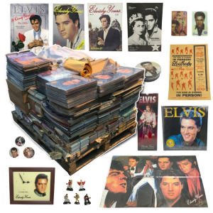 One Off Pallet of Approx. 2,669 Mixed Official Elvis Presley Stock