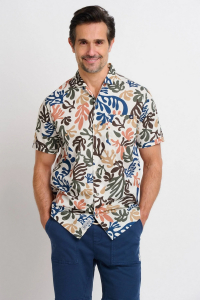 One Off Joblot of 6 Men's Brakeburn Coral Resort Shirt