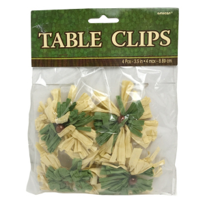 One Off Joblot of 115 Amscan Christmas Table Clip Packs (4Pcs)