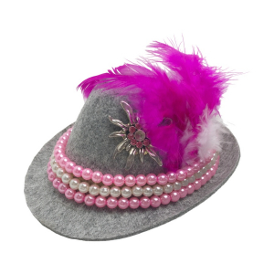 One Off Joblot of 41 Amscan Grey Bavaria Mini Hats - Oktoberfest, Parties, Etc.