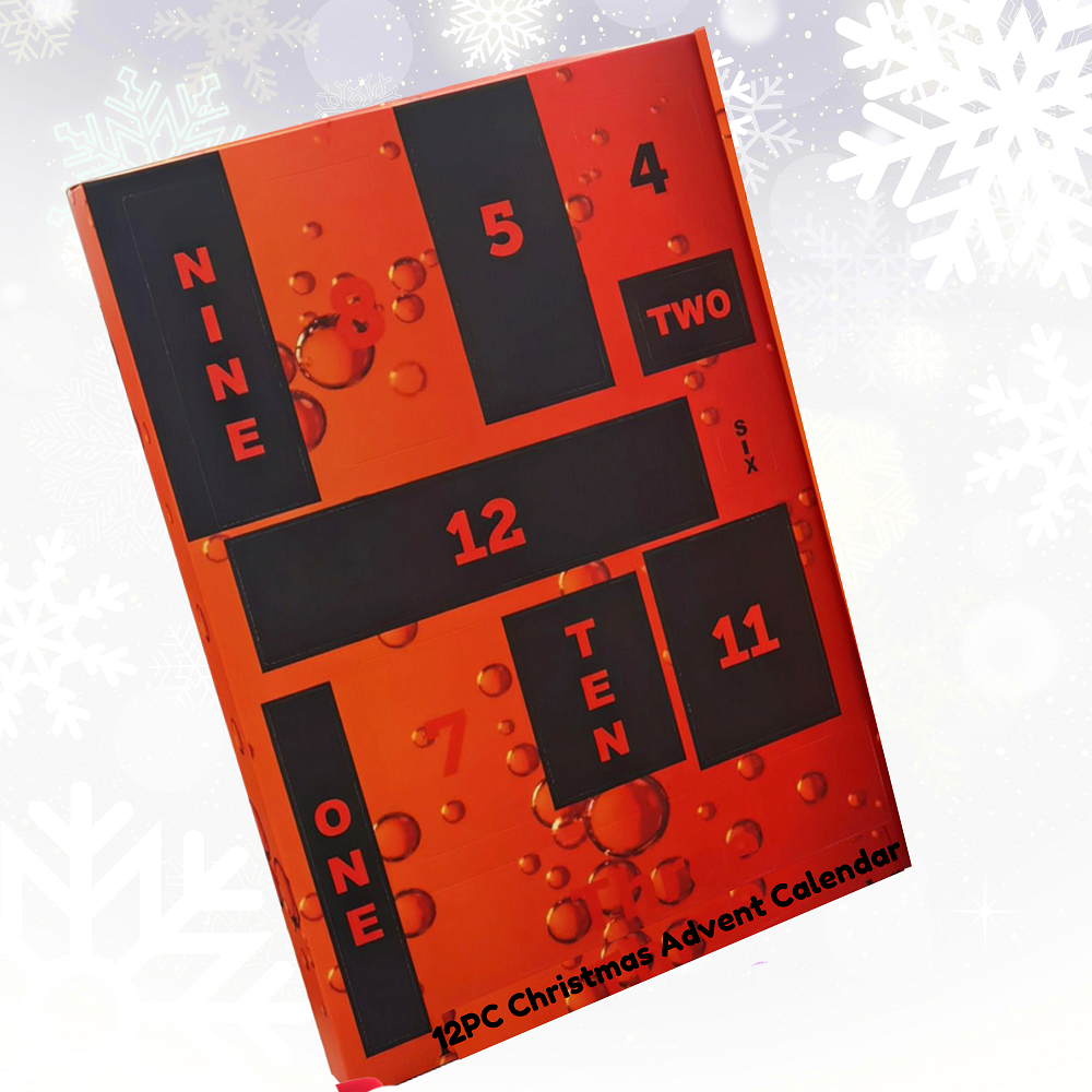100pcs-Christmas 12 Days Advent Calendar Empty Box with Mold Set For Small Gifts Presents|GCBox-ADAP-100sets|UK seller