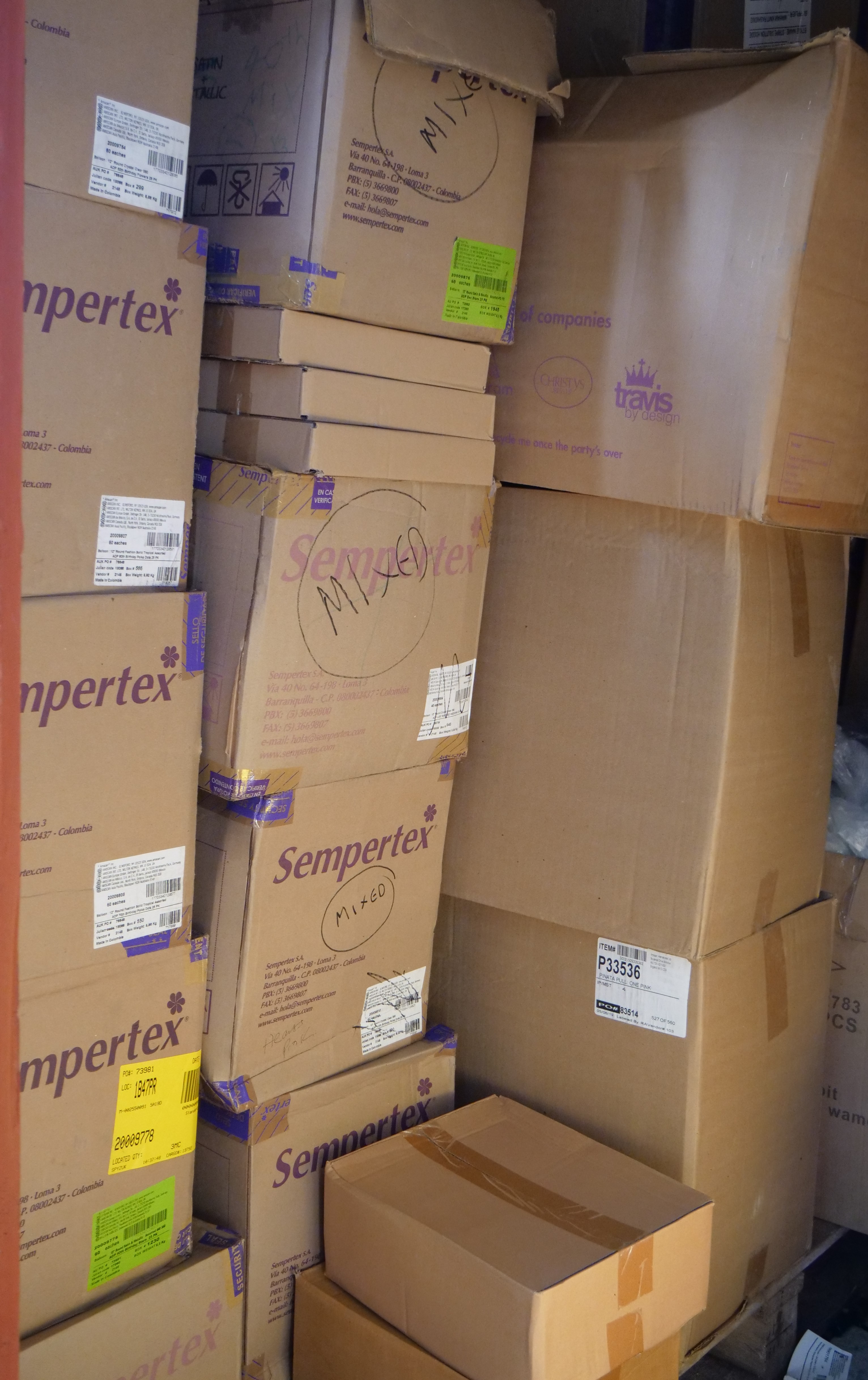 Large pallet of Balloons, Banners and party supplies with an RRP of £18,588.44