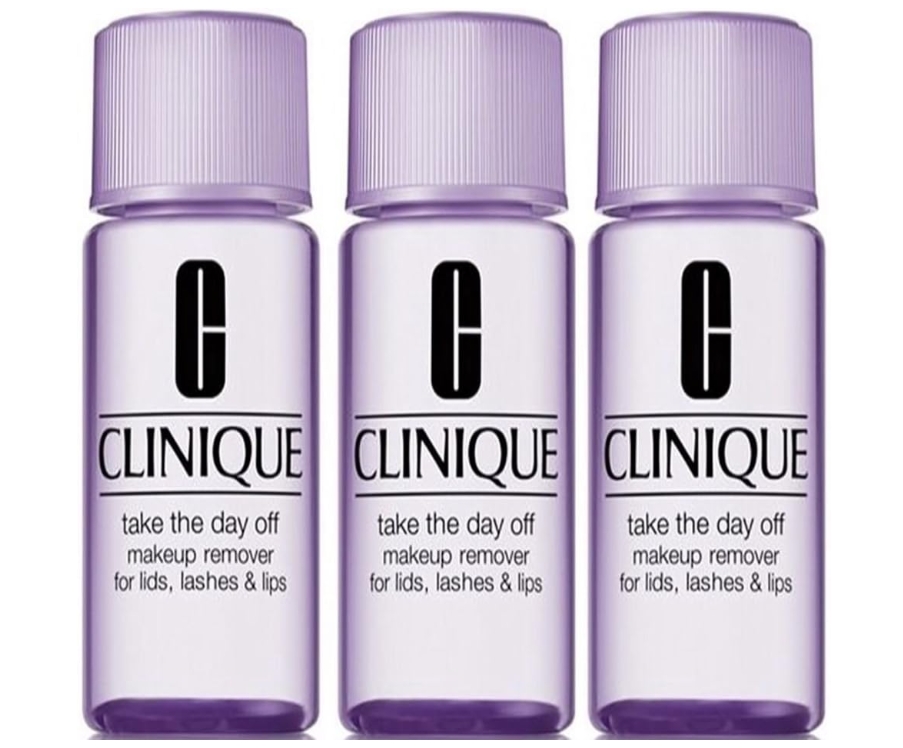 X30 Cleansers & Makeup Removers by Clinique Take The Day Off Make Up Remover for Lids, Lashes & Lips 50mL
