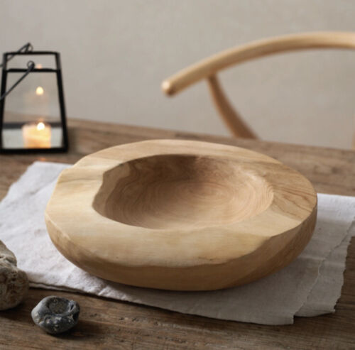 6 x Ex-Highstreet The W**** Company Teak Root Bowl - Handmade - New with tag (RRP £40 each)