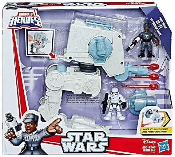 Star Wars Galactic Heroes AT-ST Playskool Toy Playset with Figures