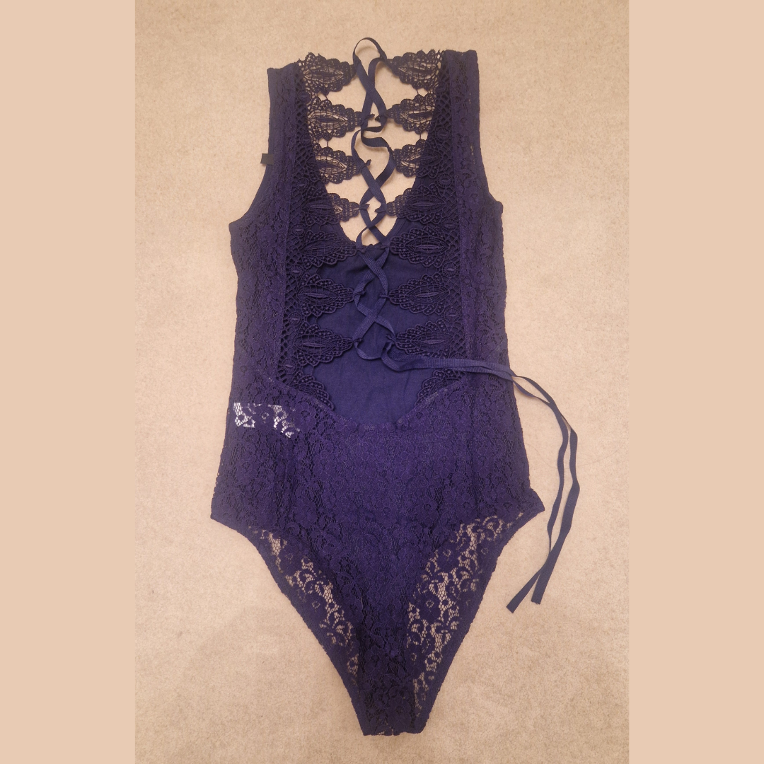 Ex Brand - New Sleeveless Lace Bodysuit x 29 pce JOBLOT