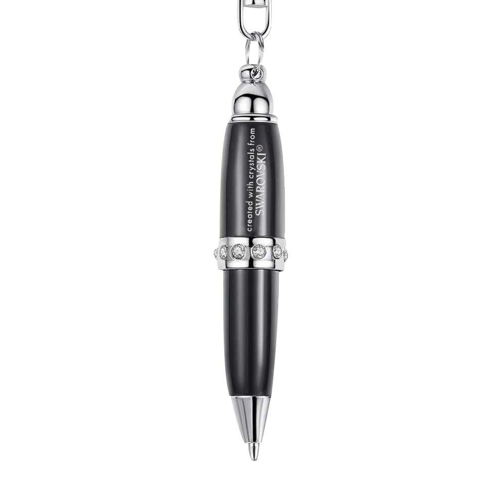 20pcs-Mini Pen Key Ring with 10 Swarovski Crystals|GCJ473|UK SELLER
