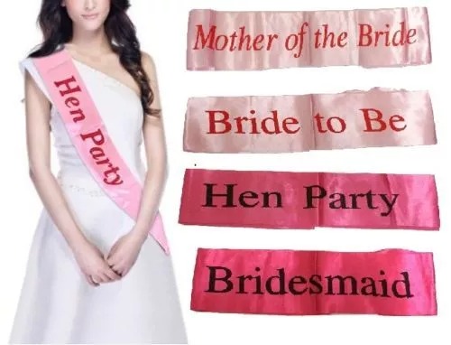 approx 6300 pcsHen Party Sashes