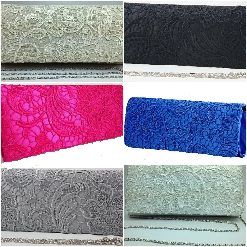 approx 700 pcs all colours all sorts clutch handbag