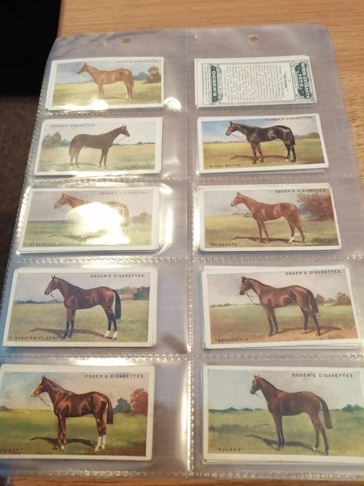 10 x Original / Full Cigarette card sets from early 1900s