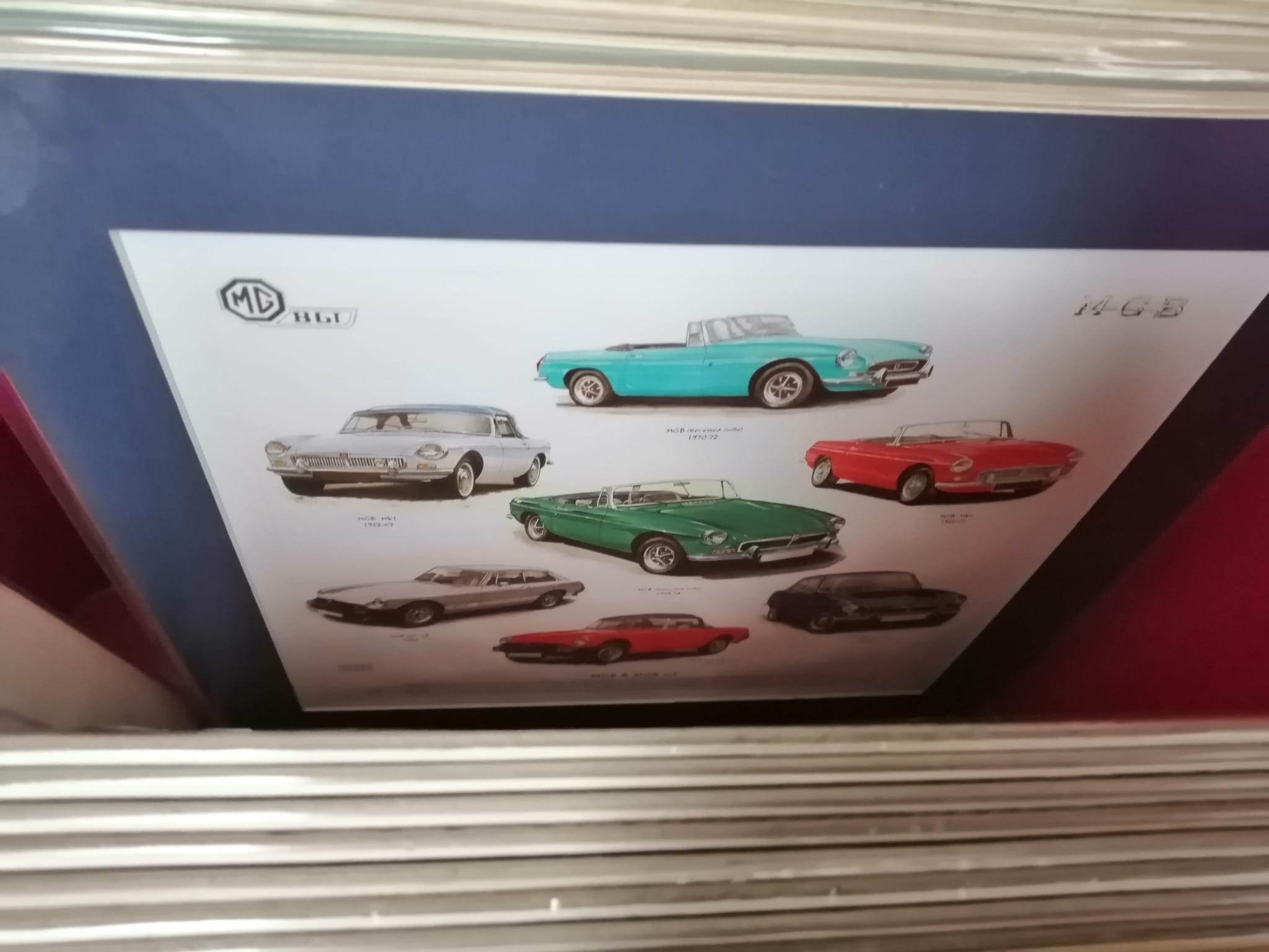 5x Mounted & Bagged Vehicle / Transport Prints