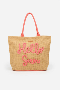 One Off Job Lot of 4 Brakeburn Hello Sun Jute Beach Bags