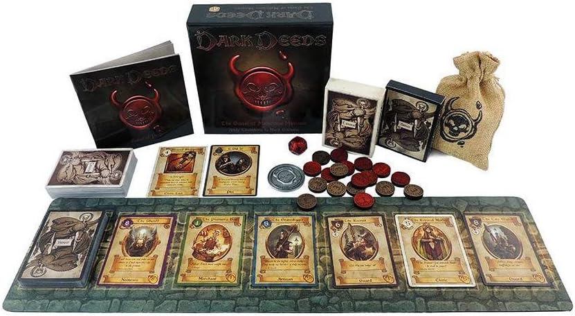  10 x Games & Gears Dark Deeds: Classic Card Game