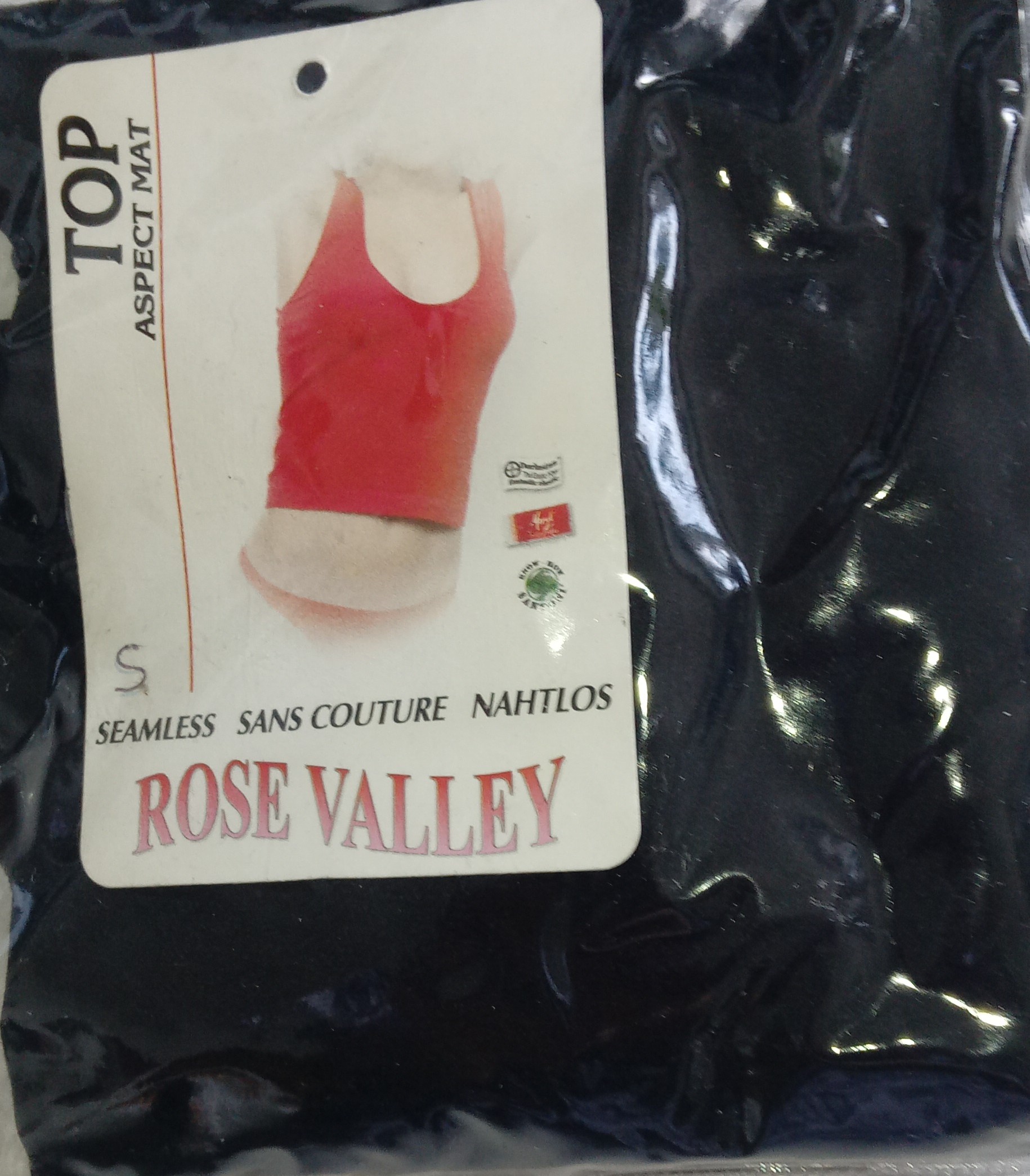      SEAMFREE STRETCHY SLEEVELESS TOPs in Black UK sizes S and M Limited Edition SCOOP NECKLINE
