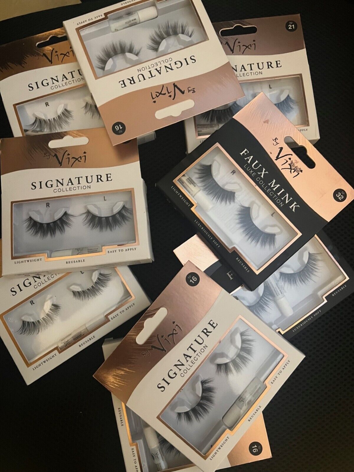 Eyelashes Vixi False eyelashes , Natural, mink