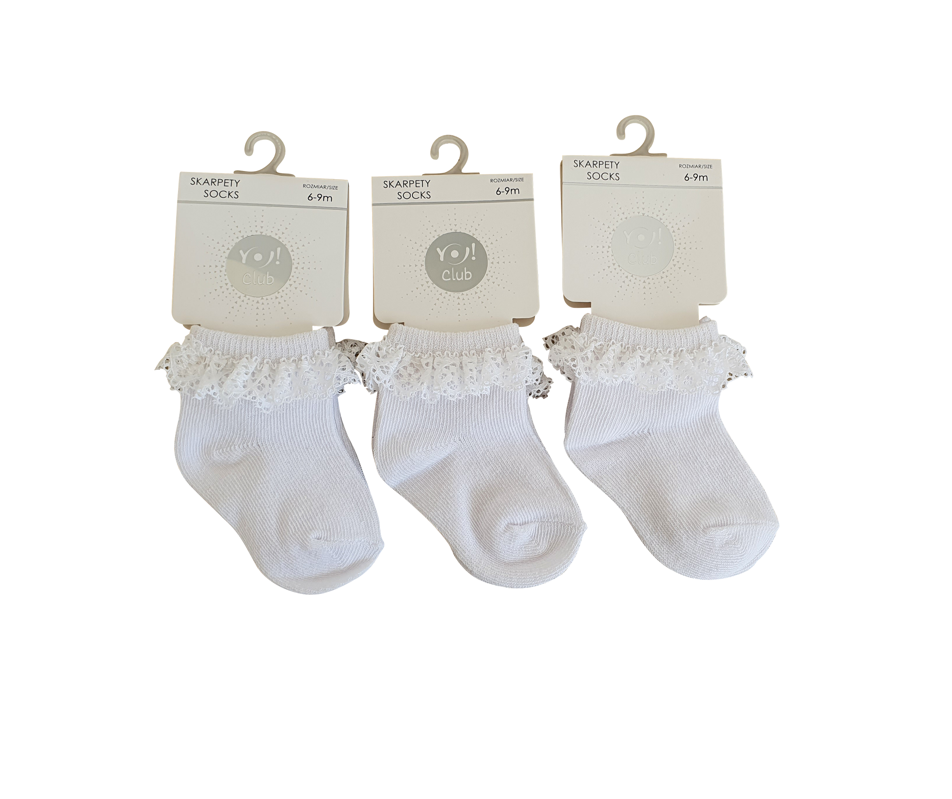 Baby Toddler Frilly Socks /0-3yrs/ Single Pack White Joblot for Resale 163pc
