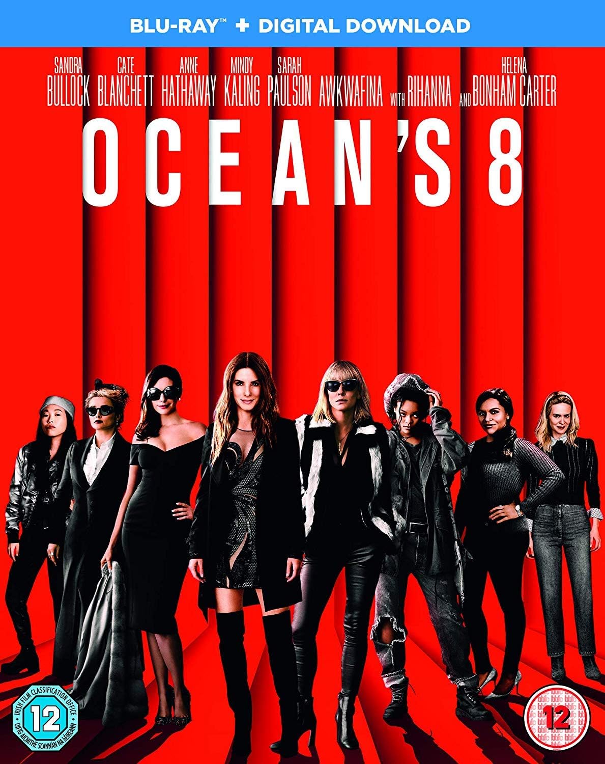 500 x Oceans 8 Blu Ray