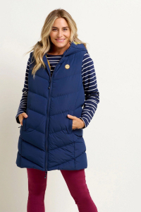 One Off Job Lot of 5 Brakeburn Women's Hooded Longline Gilet