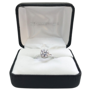 Wholesale Joblot of 64 Avon Azura Silver CZ Rings - Size 8 & 10