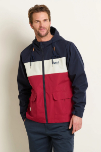 One Off Job Lot of 7 Brakeburn Men's Colour Block Zip Through Jacket
