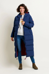 One Off Job Lot of 5 Brakeburn Women's Navy Longline Puffer