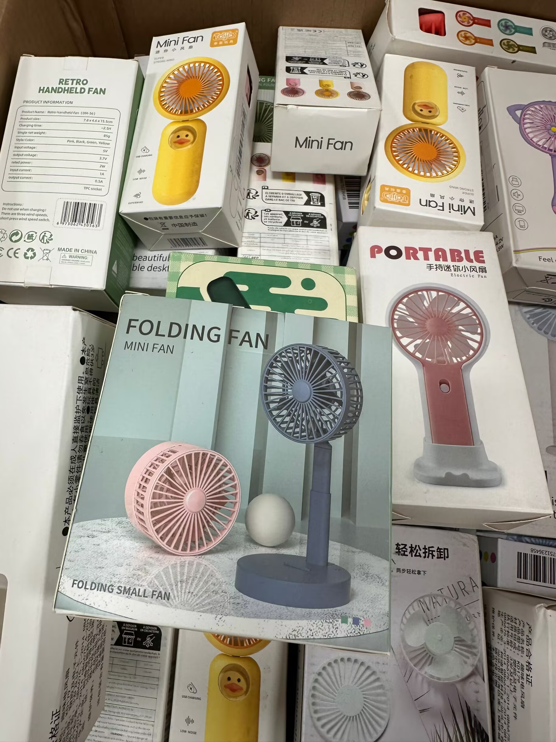 150pcs mini handfan L9