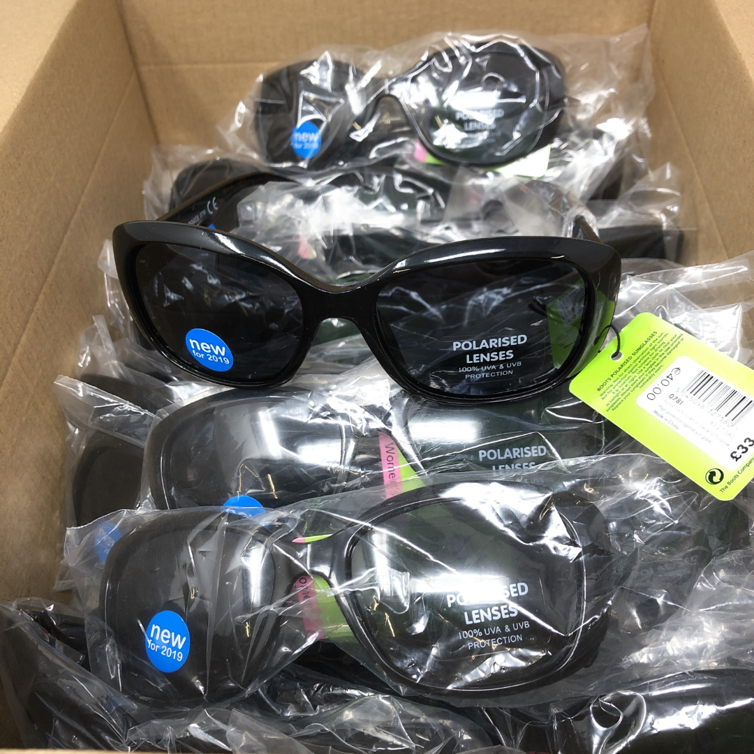 25 Pairs of Ladies Tortoise Shell Sunglasses with Polarised Lenses 078I (Ex Chain Store)