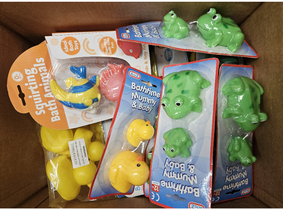 Bath Toys and Thermometers Joblot For Resale 28pc