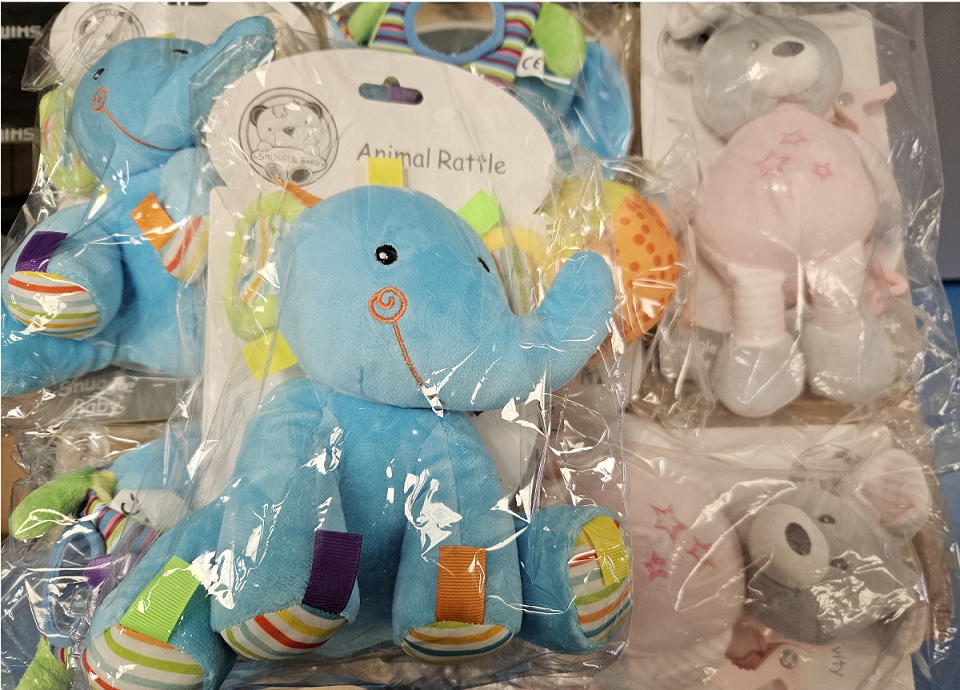 Baby Soft Toys Joblot for Resale 7pc