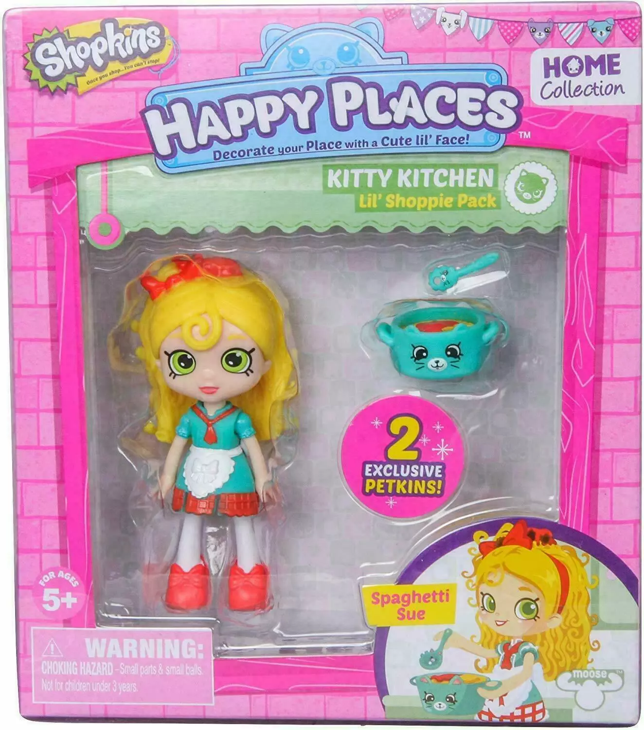 Shopkins Happy Places Lil Shoppie Doll Pack - Spaghetti Sue