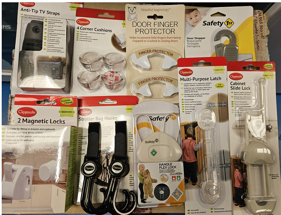 Baby and Kid Home/Travel Safety Accessories Joblot for Resale 32pc