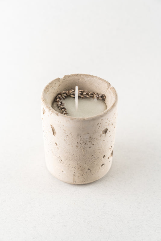 Candles with Flowers - Medium (Various Scents)