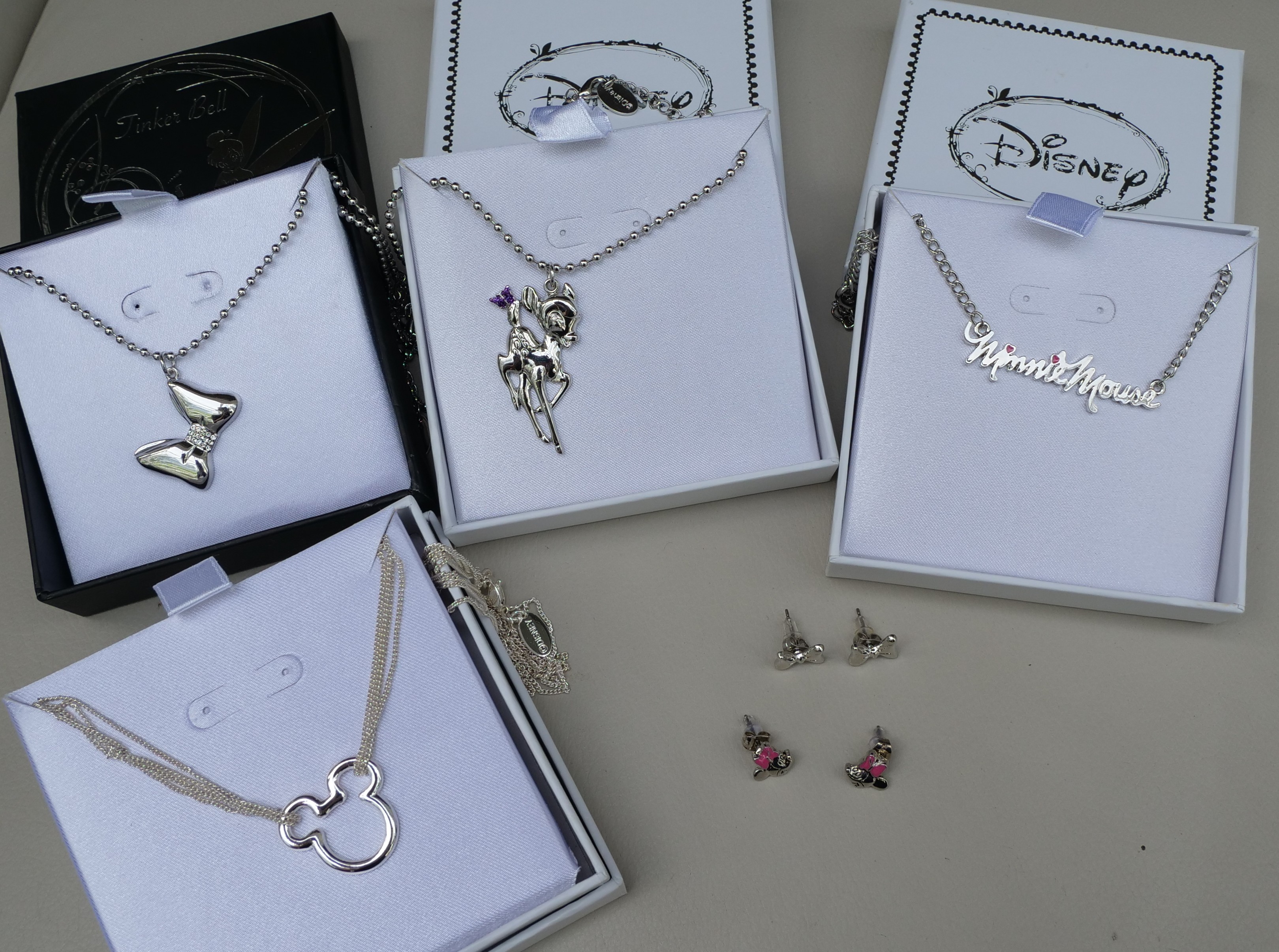 66 items of Genuine Disney Jewellery with a retail value of £1283.34