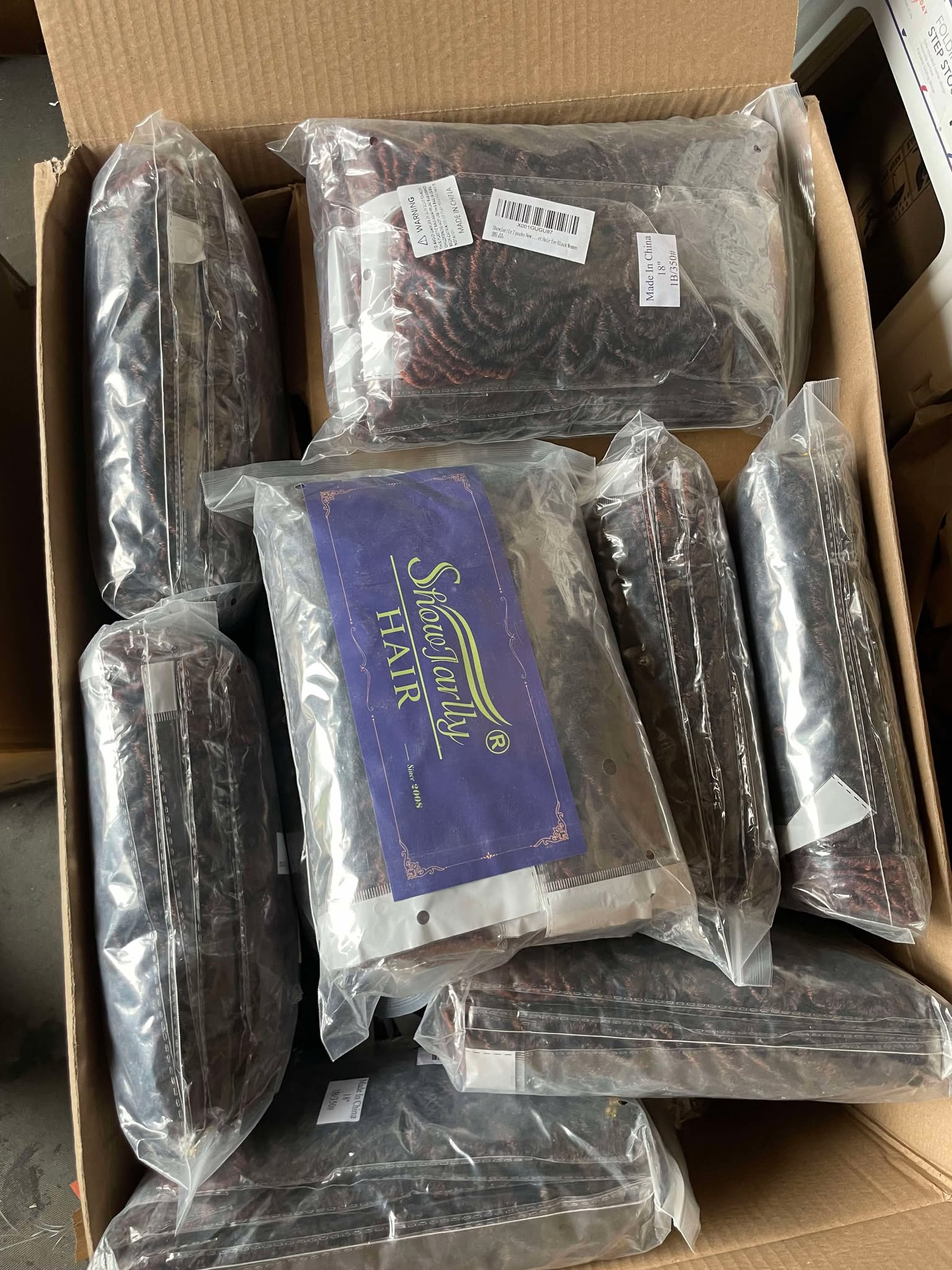 WHOLESALE JOB LOT X 27 FULL HEAD SETS CROCHET HAIR EXTENSIONS