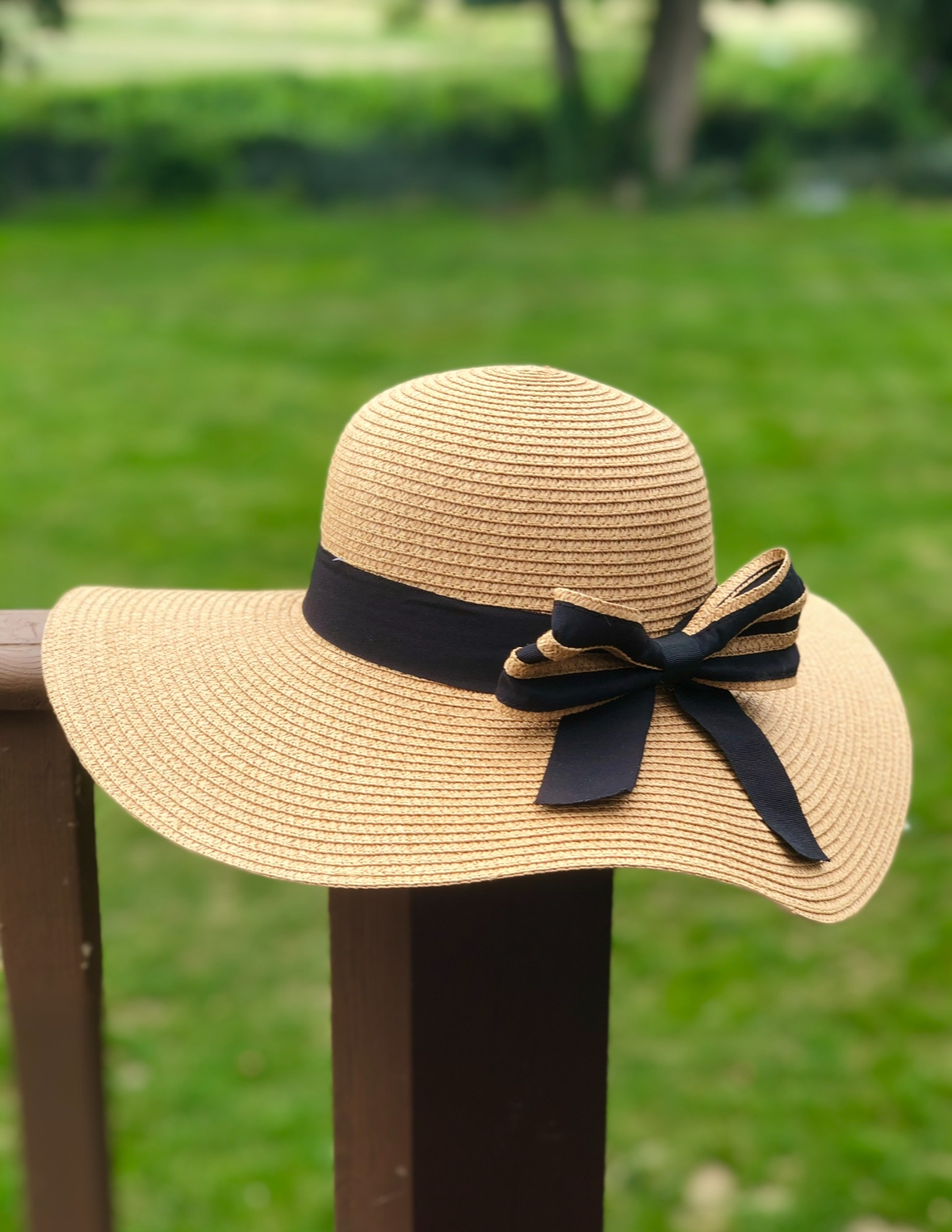 Summer large rim ladies hats