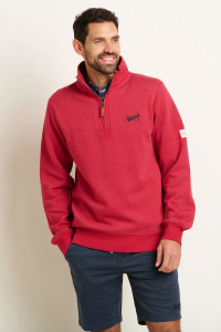 Wholesale Job Lot of 4 Brakeburn Men's Heritage Quarter Zip Sweat