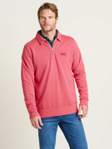 One Off Job Lot of 5 Brakeburn Men's Collared Quarter Zip Sweatshirt