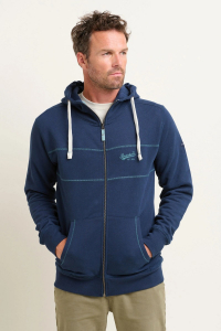 Wholesale Job Lot of 3 Brakeburn Men's Navy Zip Through Hoodie