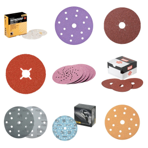 One Off Job Lot of 175 Mixed Boxes of Abrasive Sanding Discs