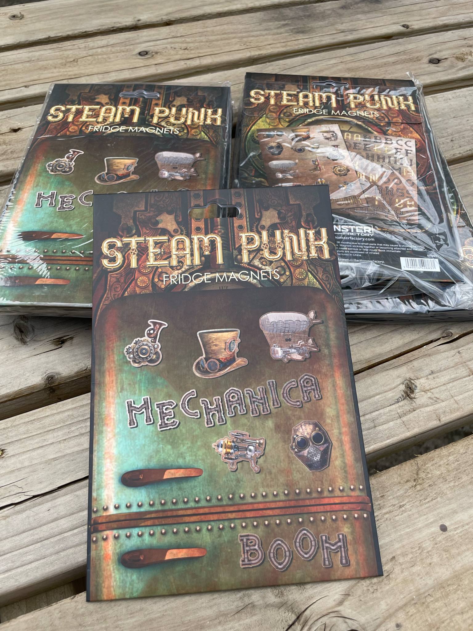 One off job lot 48 full packs steampunk magnets
