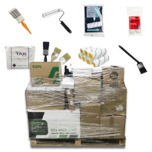 Pallet of 2,254 Mixed Painting & Decorating Supplies