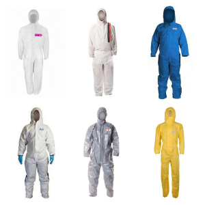 One Off Job Lot of 272 Mixed Disposable Chemical Coveralls & Protective Suits