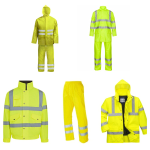 One Off Job Lot of 54 Mixed Hi-Vis Waterproof Workwear (Plus Size)